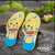 WOMEN'S CARTOON FLIP FLOPS (YELLOW)