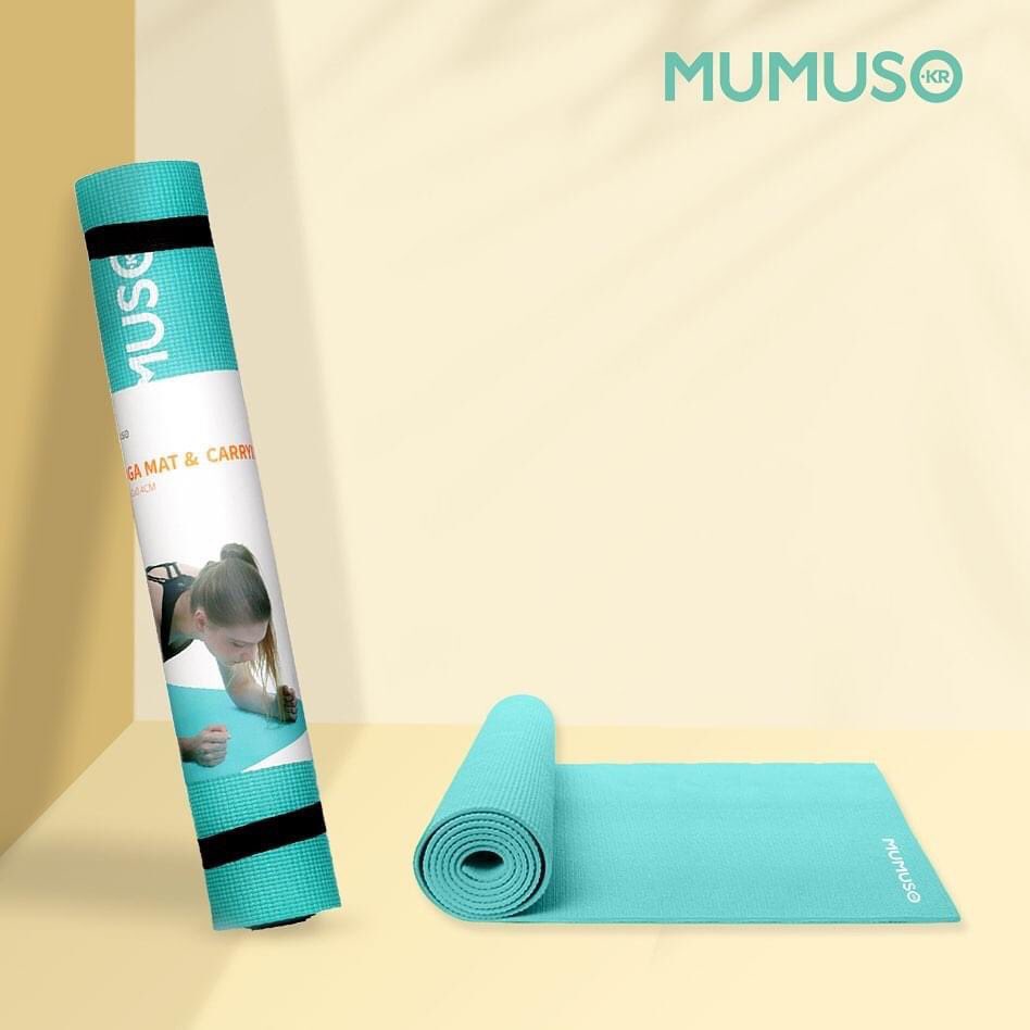 Yoga Mat with Carrying Strap (MINT) – MUMUSO PANAMA